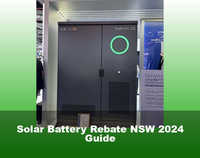 Solar Battery Rebate NSW 2024 Guide